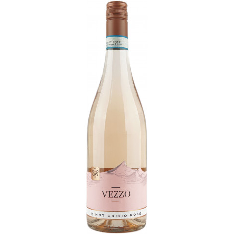 Вино "Pinot Grigio delle Venezie Blush DOC 2024" рож.сух 0,75л 11% (Італія, Венето, ТМ "Vezzo")