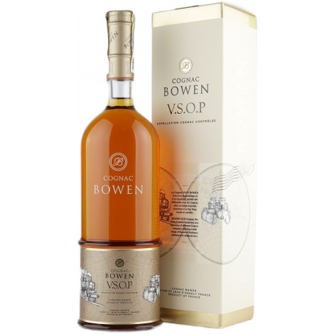 Коньяк "Cognac Bowen VSOP " 0,7л 40% кор  (Франція, Cognac,TM "Cognac Bowen")