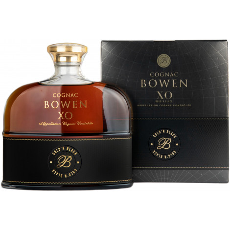 Коньяк "Cognac Bowen XO Gold'n Black " 0,7л 40% кор  (Франція, Cognac,TM "Cognac Bowen")