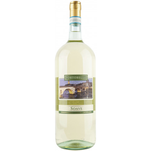Вино тихе "Soave DOC Portobello" 1,5л біл. сух. 11,5% (Італія, Венето, TM " Portobello") Вино тихе "Soave DOC Portobello" 1,5л біл. сух. 11,5% (Італія, Венето, TM " Portobello")