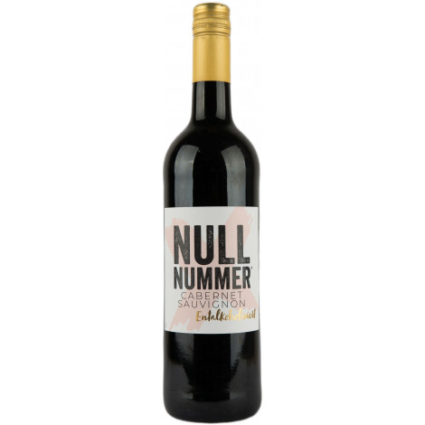 Вино безалкогольне "Cabernet Sauvignon" черв. напів/солод 0.75л 0.0% ( Німеччина, ТМ "Nullnummer")