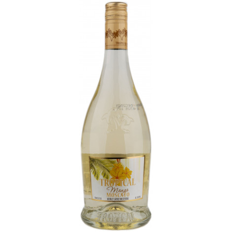 Вино фрізанте "Moscato Tropical Mango" біл.солод. 0,75л 5,5% (Італія, П'емонт,ТМ "Tropical Moscato")