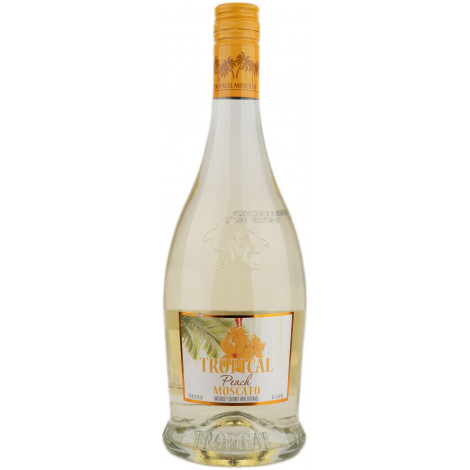 Вино фрізанте "Moscato Tropical Peach" біл.солод. 0,75л 5,5% (Італія, П'емонт,ТМ "Tropical Moscato")