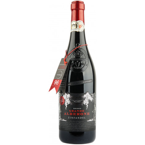 Вино "Puglia Zinfandel IGT" черв.сух 0,75л 15% (Італія, Апулія, ТМ "Grande Alberone")