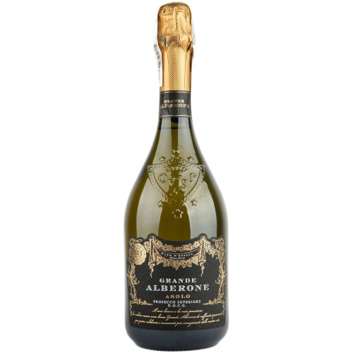 Вино ігристе "Prosecco Asolo Super DOCG"біл.экс/сух 0,75л 10,5%(Італія,Венето,ТМ"Grande Alberone")