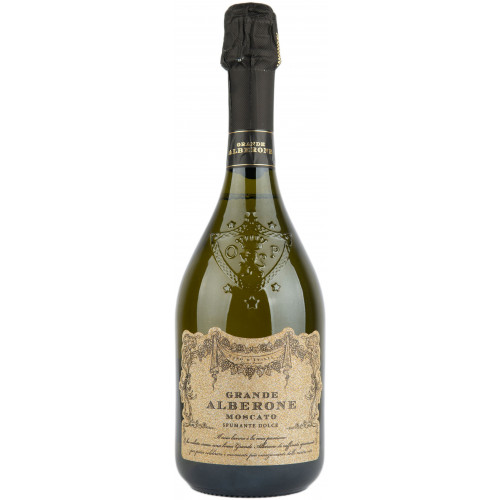 Вино ігристе "Moscato Spumante Di Qualita'Del Tipo"біл.солод 0,75л 7%(Італія,Венето,ТМ"Grande Alberone")