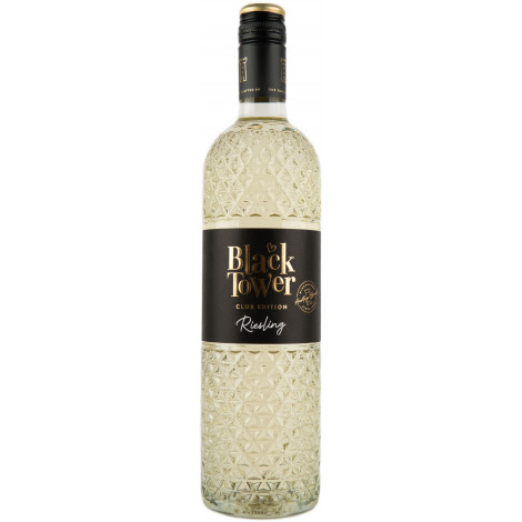 Вино тихе "Riesling Black Tower Club Edition" біле сух. 11,5% 0,75л (Німеччина,Рейнхессен, ТМ "Black Tower Club Edition")