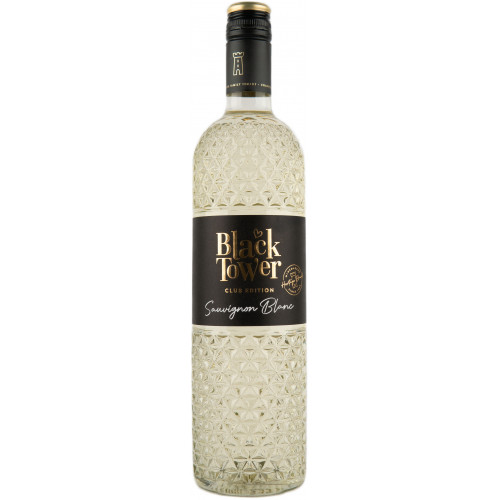 Вино тихе "Sauvignon Black Tower Club Edition"біле сух. 12% 0,75л (Німеччина,Пфальц, ТМ "Black Tower Club Edition")