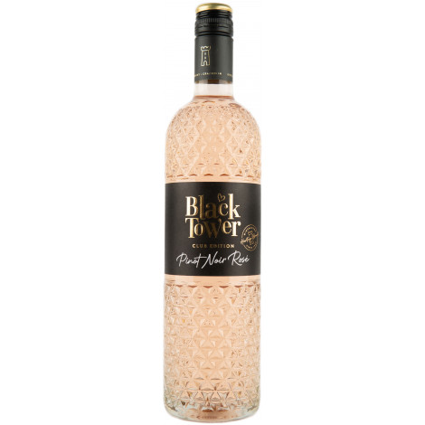 Вино тихе "Rose Black Tower Club Edition" рож, сух. 12.5% 0,75л (Німеччина,Пфальц, ТМ "Black Tower Club Edition")