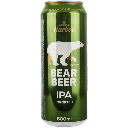 Пиво cвітле "Beаr Beer IPA" 0,5л 5.6% з/б (Данія, ТМ "Beаr Beer")