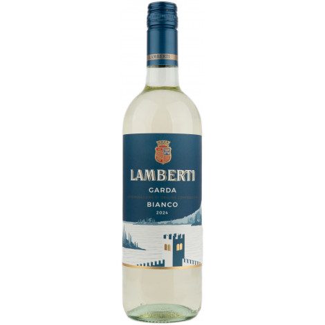 Вино " Garda DOC Bianco" біл.сух.  0,75л 12% (Італія, Венето, Гарда, ТМ "Lamberti")
