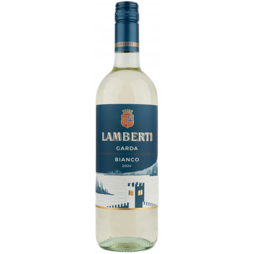 Вино " Garda DOC Bianco" біл.сух.  0,75л 12% (Італія, Венето, Гарда, ТМ "Lamberti")