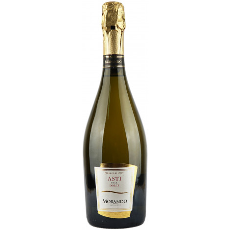 Вино ігристе "Asti DOCG Bianco Sweet" 0,75л біл. солод. 7% (Італія, П'емонт, TM "Morando")