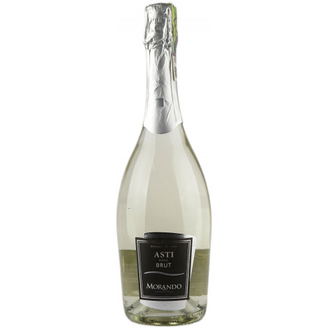 Вино ігристе "Asti DOCG Bianco Brut" 0,75л біл. брют. 11% (Італія, П'емонт, TM "Morando")