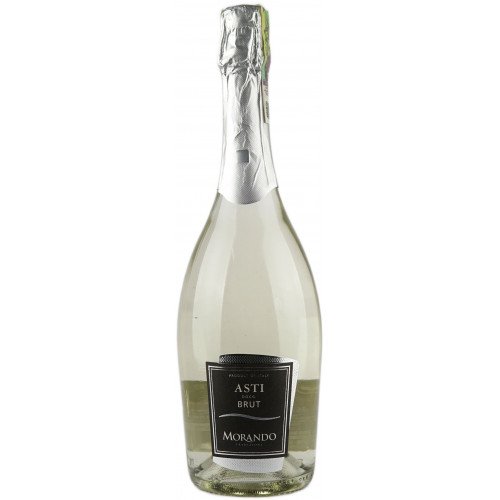 Вино ігристе "Asti DOCG Bianco Brut" 0,75л біл. брют. 11% (Італія, П'емонт, TM "Morando")