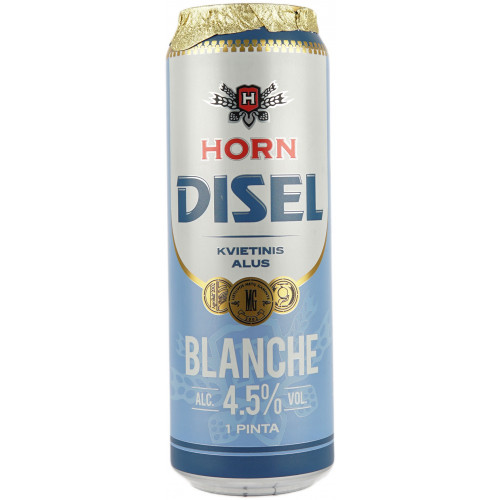 Пиво "Disel Blanche" 4,5% 0,568л з/б (Литва, ТМ "Horn")