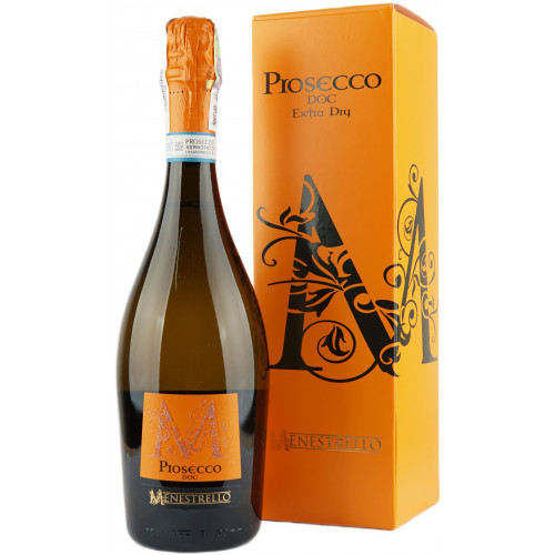 Вино ігристе"Prosecco Spumante DOC Menestrello" 0,75л біл. экст/сух.11% кор (Італія, Венето,TM"Schenk")